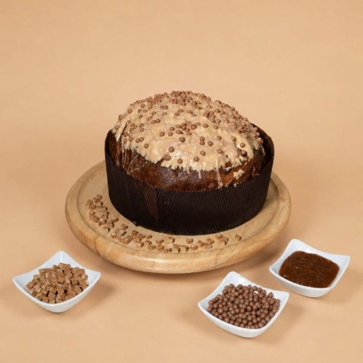 Panettone Arricriati Arachidi e Caramello - Pasticceria Nuova Dolceria