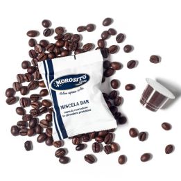 100 Coffee Capsules suitable for Nespresso M.Èspresso BLU - Caffè Morosito