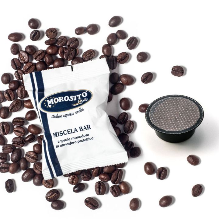 100 Capsule Compatibili Lavazza a Modo Mio BLU - Caffè Morosito