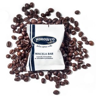 100 Coffee Capsules Compatible with Lavazza A Modo Mio L'Èspresso BLU - Caffè Morosito