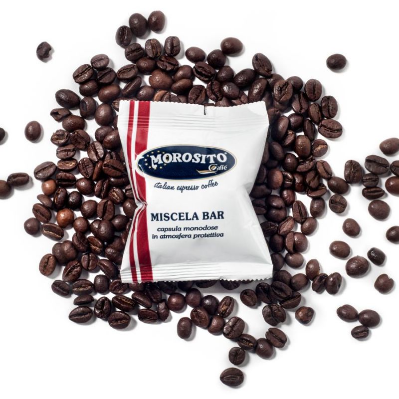 100 Coffee Capsules suitable for Nespresso M.Èspresso BLU - Caffè Morosito
