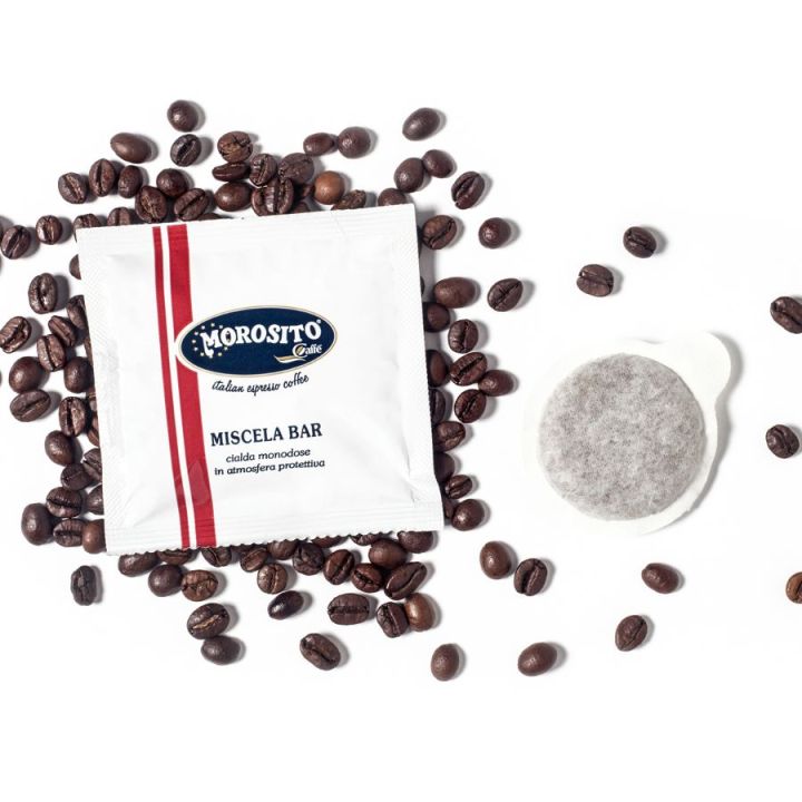 150 Coffee ESE Pods L'Èspresso ROSSO - Caffè Morosito