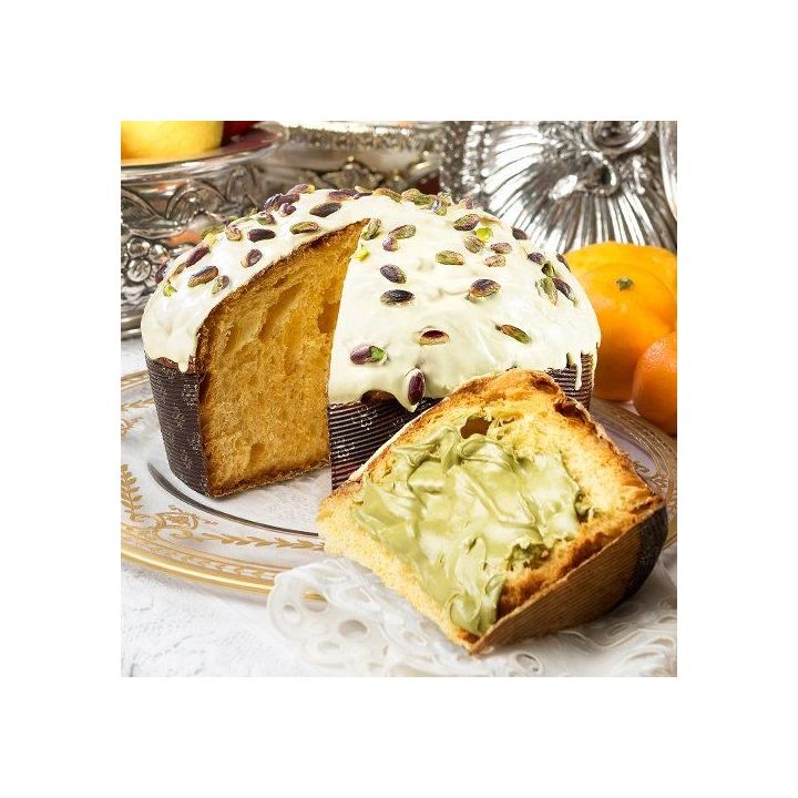 Panettone Fiasconaro Dolce e Gabbana al Pistacchio di Sicilia - 600 grammi