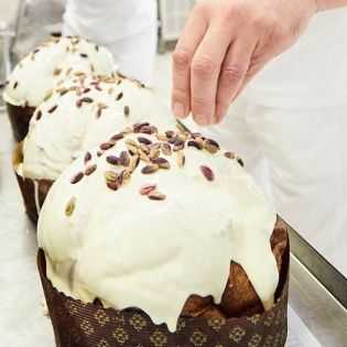 Panettone Fiasconaro Dolce e Gabbana al Pistacchio di Sicilia - 600 grammi
