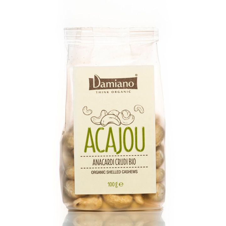 Organic Raw shelled cashews