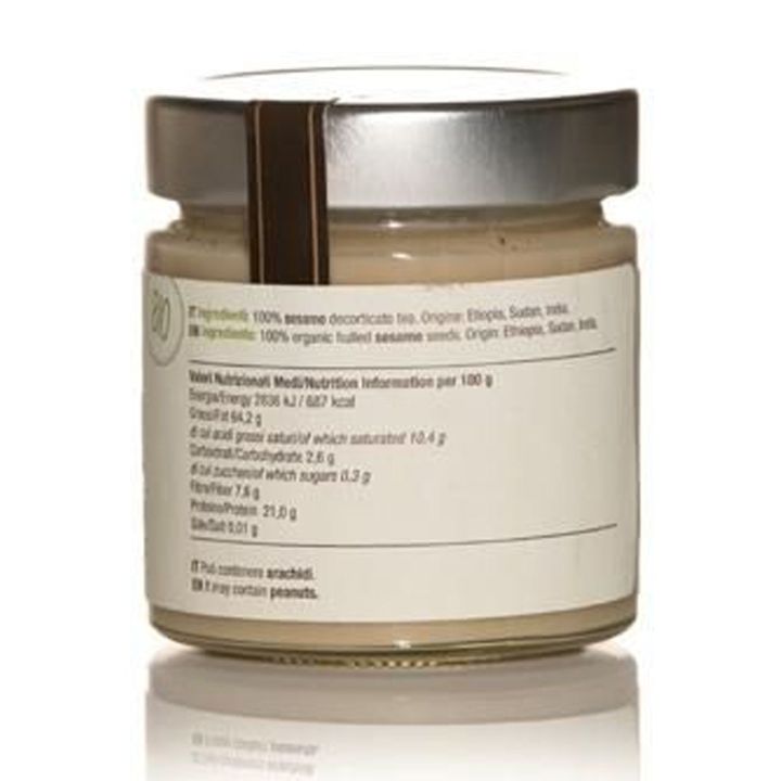 TAHIN -  Orghanic Cream of hulled sesame seeds