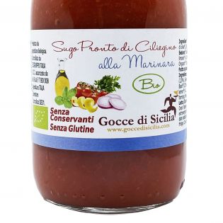 Ready to use Organic Marinara Cherry Tomato Sauce 