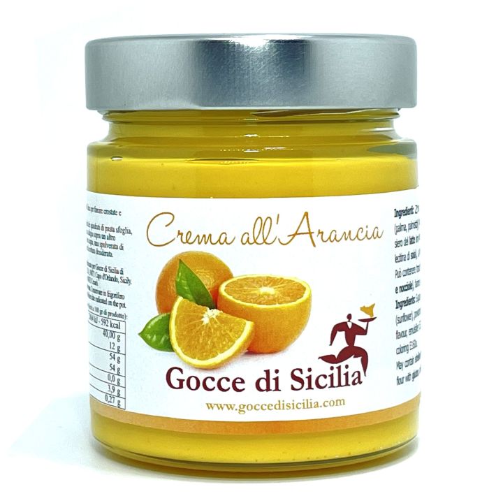 Sweet cream spreadable with lemon