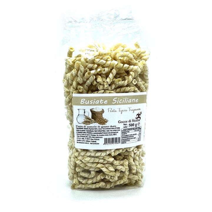 Busiate Trapanesi - Sicilian pasta