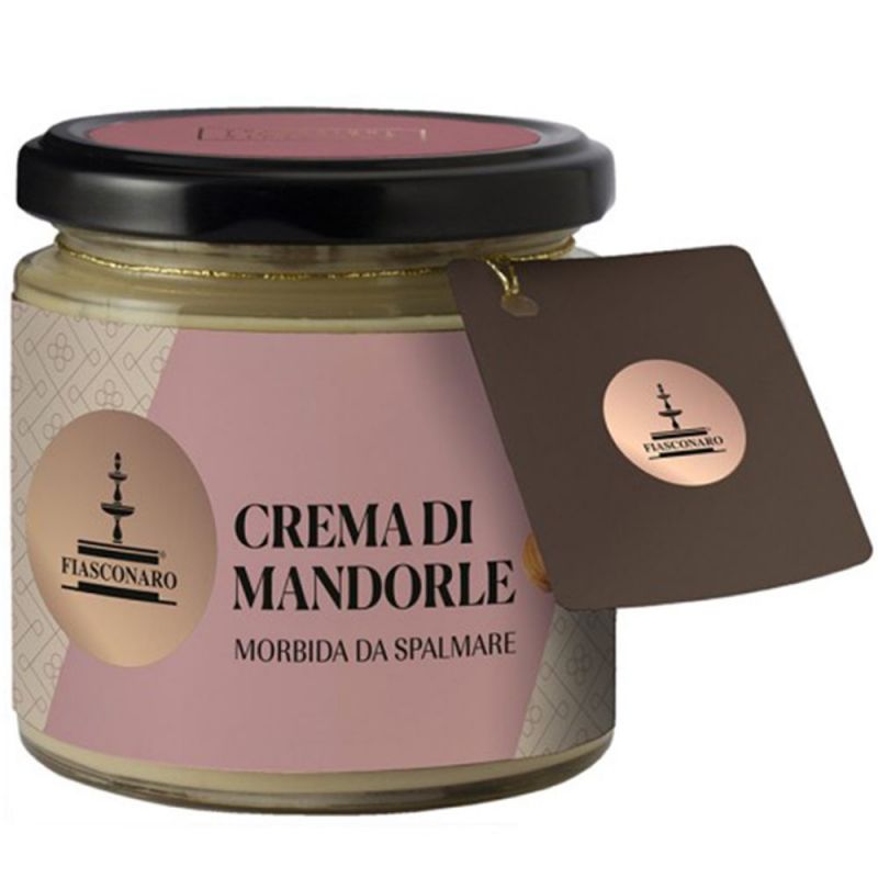 Sicilian spreadable Almond sweet cream By Fiasconaro - 180 g