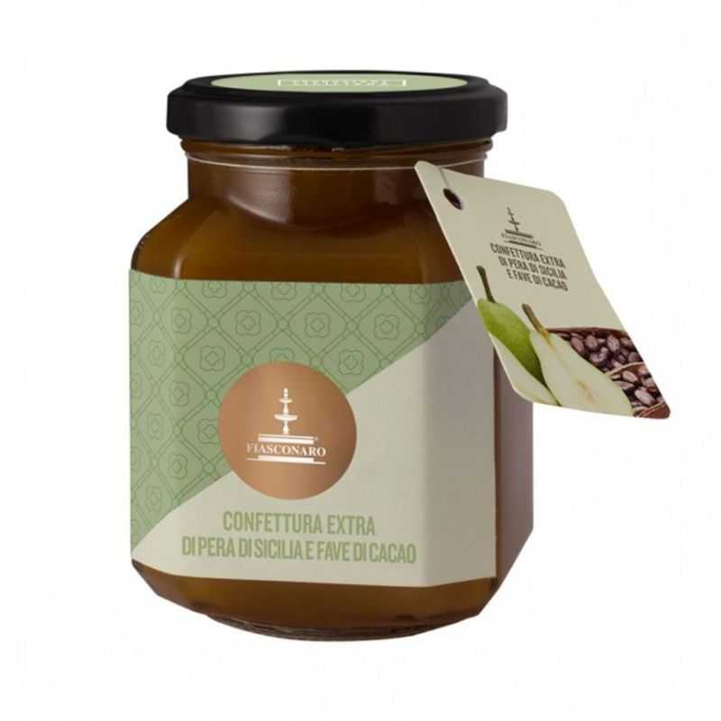 Pere di Sicilia e Fave di Cacao 360 g - FIASCONARO