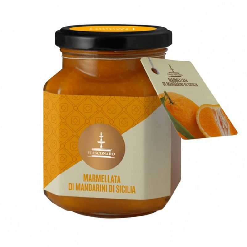 Sicilian Tangerines marmalade 360 g - FIASCONARO Sicilian Tangerines marmalade 360 g - FIASCONARO