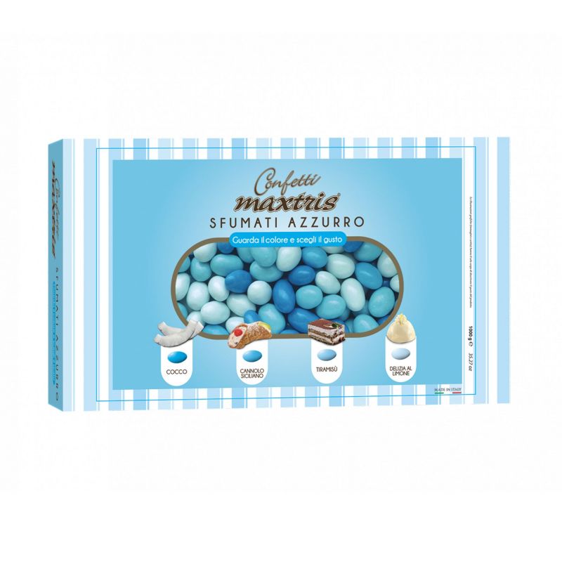 Confetti Maxtris Sfumati Azzurro 1Kg