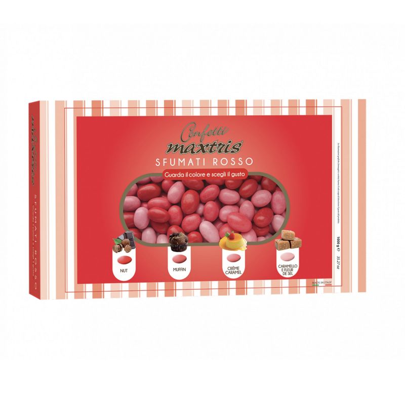 Confetti Maxtris Sfumati Rosso 1Kg