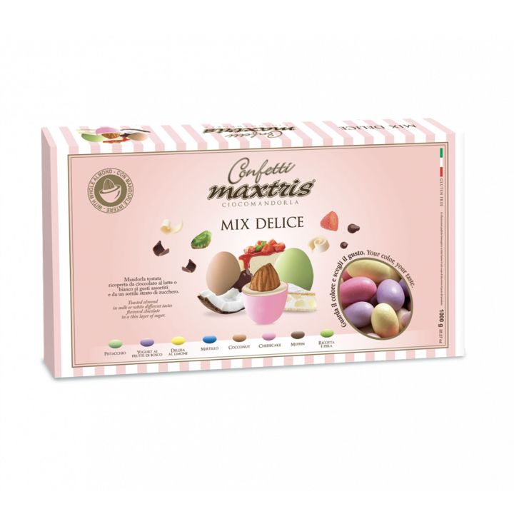 Mix Delice dragèe Confetti Maxtris
