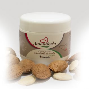 "Avola Raw Almonds Paste" - Base for Almond Milk - Semi-finished product 500 grams