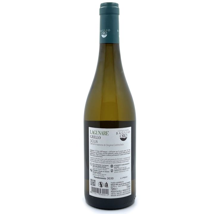 Lagunare 2020 Grillo DOC - Baglio Oro