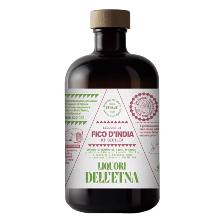 Prickly pear liqueur from Etna - 50 cl