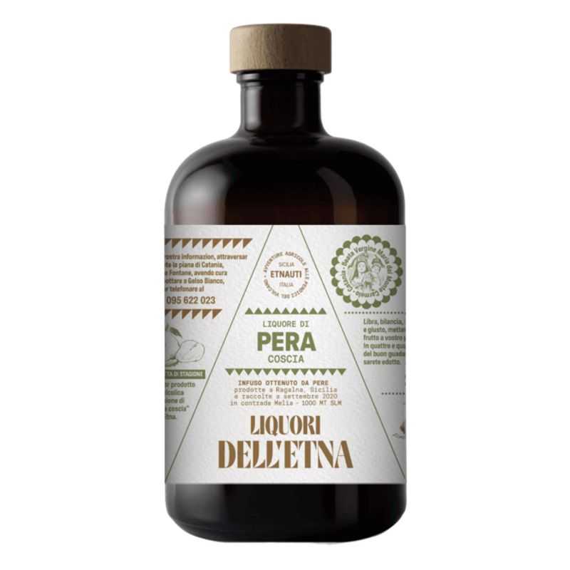 Coscia Pear liqueur from Etna- 50 cl Coscia Pear liqueur from Etna- 50 cl