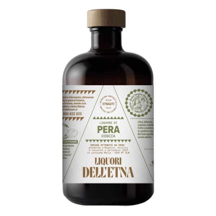 Coscia Pear liqueur from Etna- 50 cl