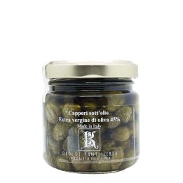 Vasetto di Capperi in Olio Extra vergine di Oliva