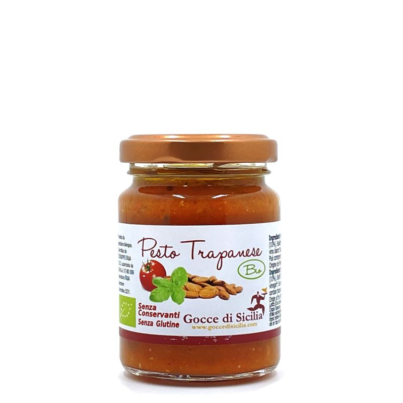 Organic Trapanese Pesto sauce for pasta