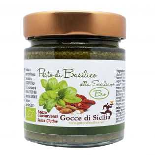 Sicilian Organic Basil Pesto - Ready to eat