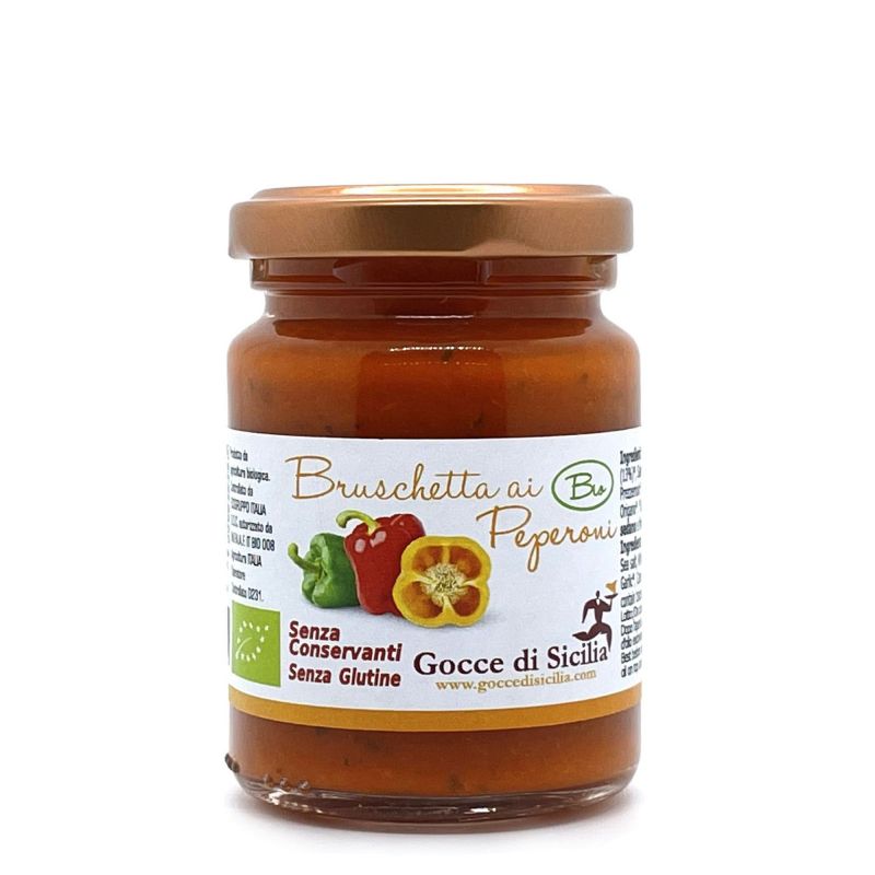 Organic Sweet Bell Peppers Patè - Ready to eat