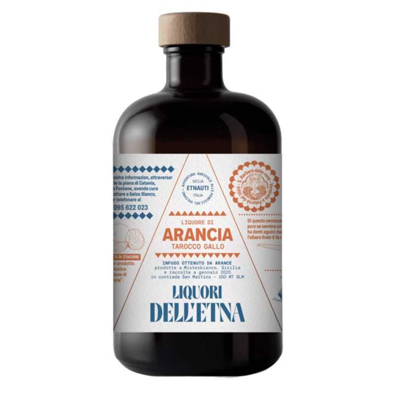 Liquore di arancia Tarocco Gallo dell'Etna - 50 cl Liquore di arancia Tarocco Gallo dell'Etna - 50 cl