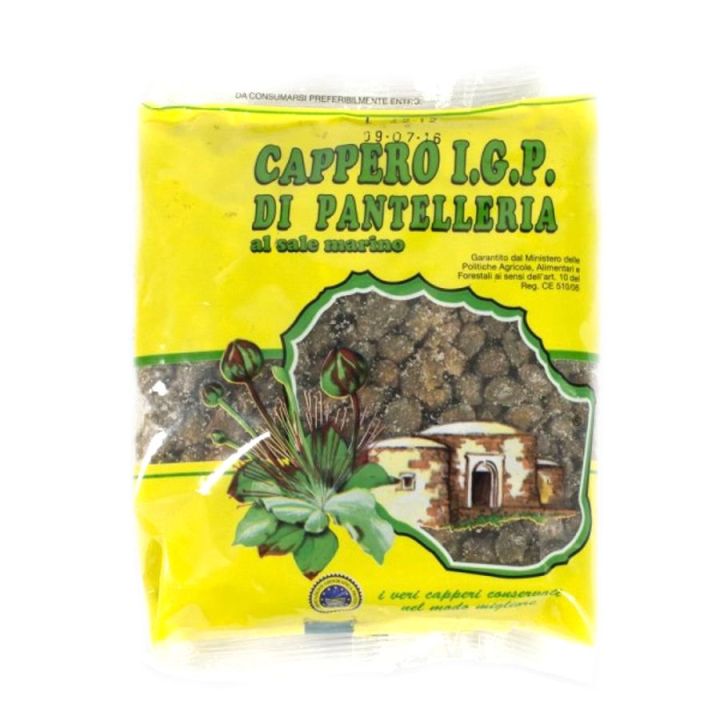 IGP Capers in salt - Medium size Bag of 500 gr.