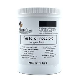 Pasta di Nocciola 1 Kg - Semilavorato Base per gelato