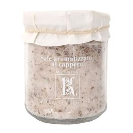 Salt flavored with capers