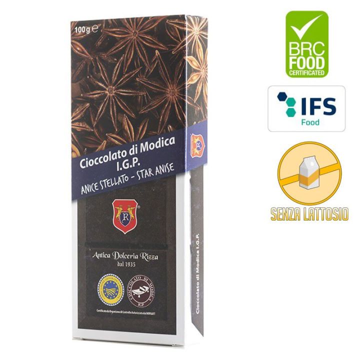 I.G.P. Modica Chocolate Anise Starry