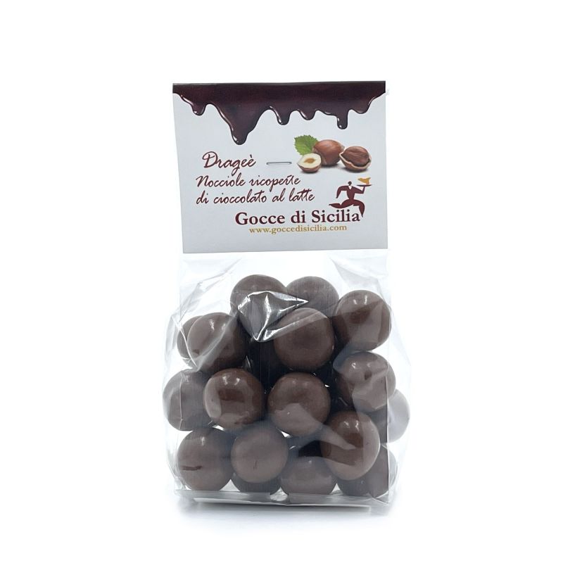 Dragèe Nocciole ricoperte di cioccolato al latte