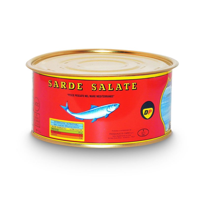 Salted Sardines without head - 1.75 Kg
