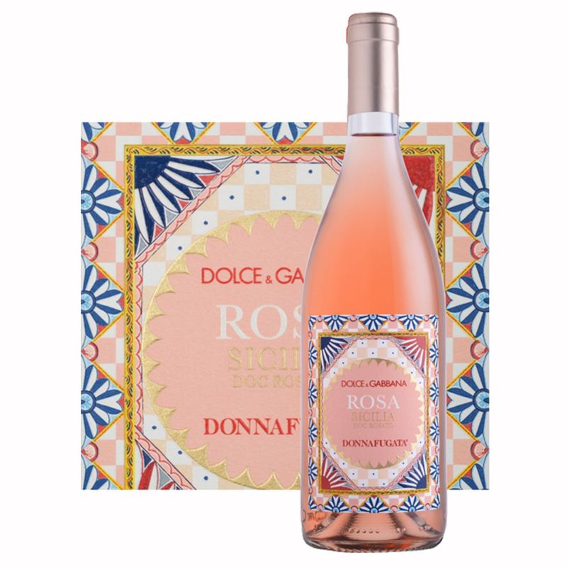Rosa Sicilian Doc Rose Wine 2020 - Donnafugata Dolce & Gabbana Rosa Sicilian Doc Rose Wine 2020 - Donnafugata Dolce & Gabbana