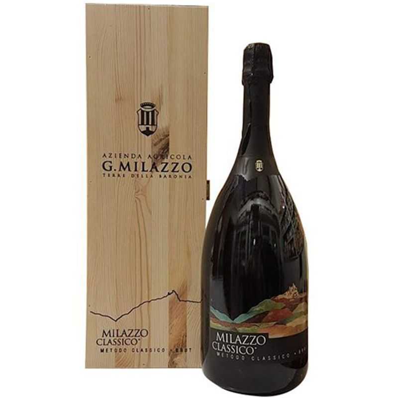 Milazzo Classico Magnum - Vino Spumante Brut V.S.Q. Metodo Classico Milazzo Classico Magnum - Vino Spumante Brut V.S.Q. Metodo Classico
