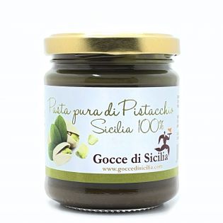 Pasta pura di Pistacchio SICILIA 190 grammi - Semilavorato Base per gelato