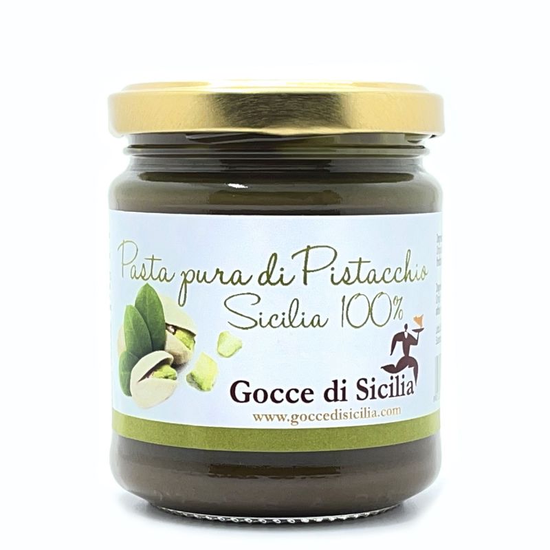 Pure Sicilian Pistachio Paste 190 grams - Semi-finished product Base for ice cream