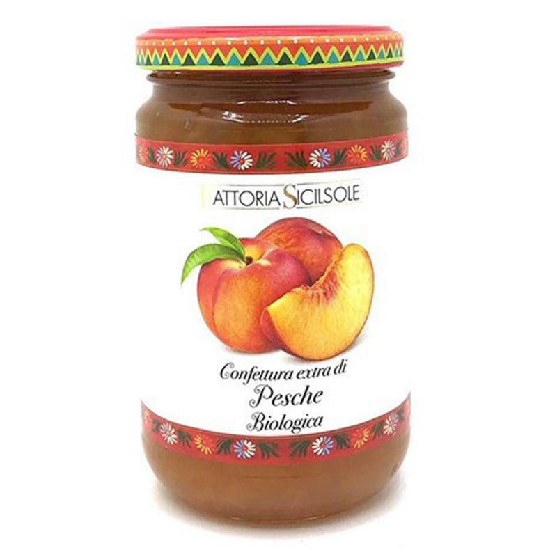 Organic Extra jam Peaches