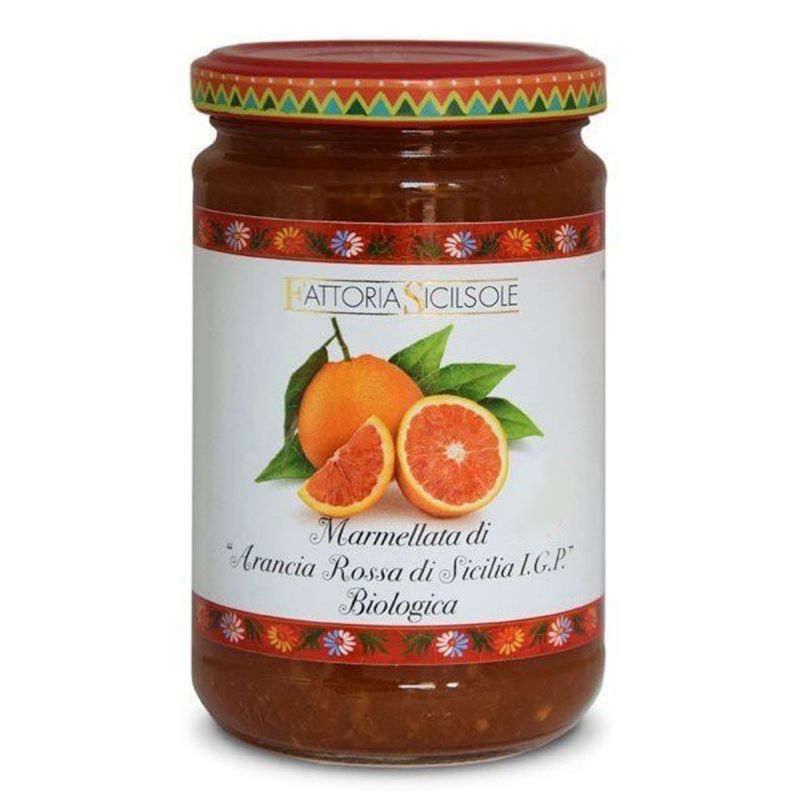Organic Sicilian I.G.P. Red Orange Jam