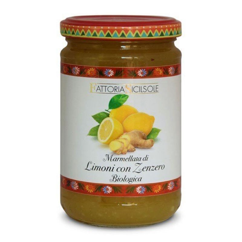 Organic Lemon Jam with Ginger