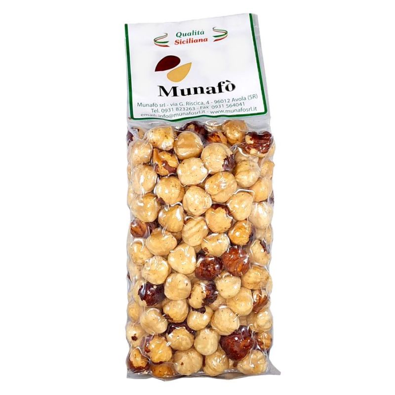 Nocciole tostate sgusciate da 500 gr - Raccolto & Mangiato