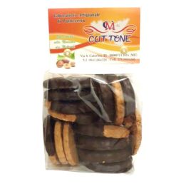 Chocolate-Covered Hazelnut Cookies