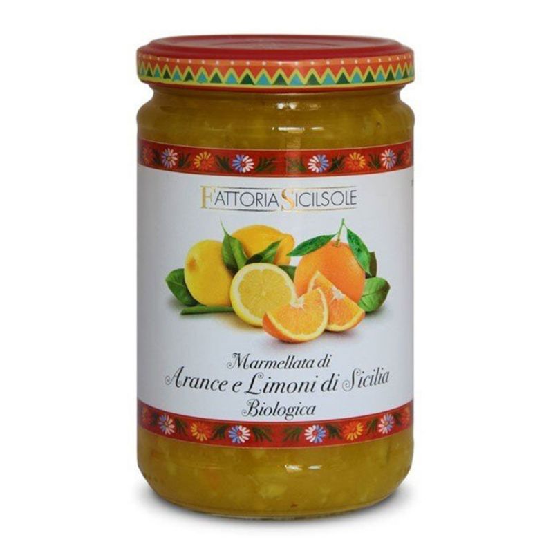 Marmellata di Arance e Limoni di Sicilia Bio