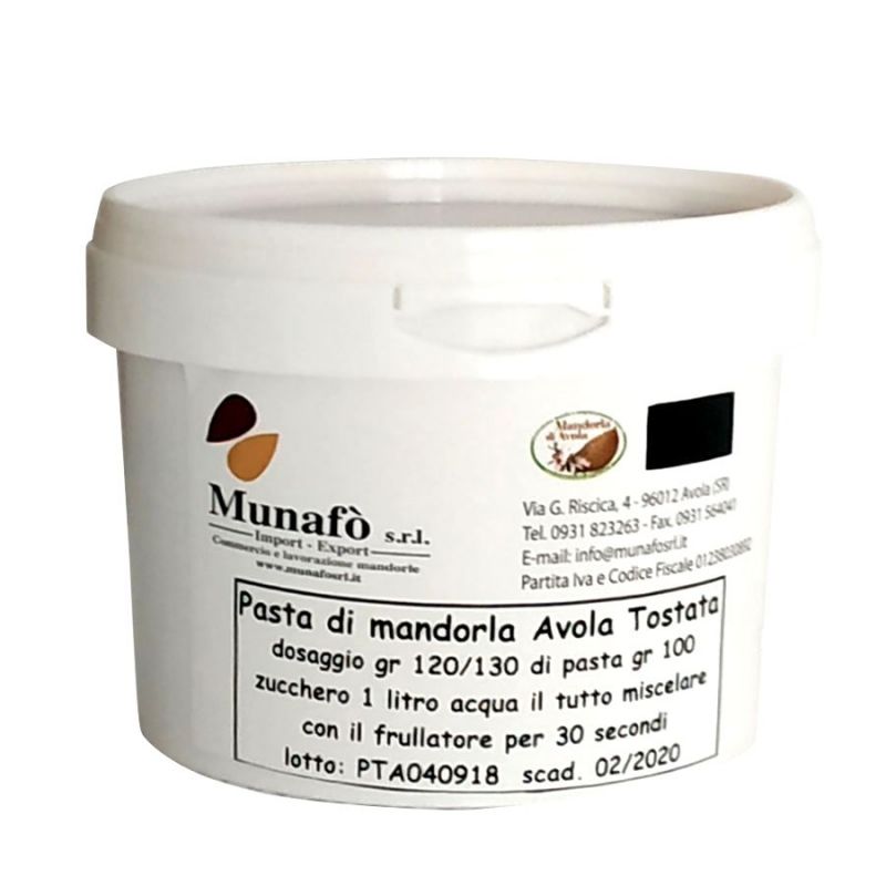 "Avola Almonds Paste" - Semi-finished product - Base for ice cream 500 g