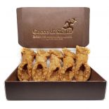 Five Sicilian Cannoli Hulls Large handcrafted to fill