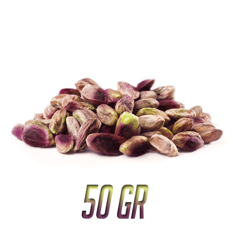 Puro Pistacchio di Bronte DOP sgusciato - Confezione Sottovuoto da 50 g