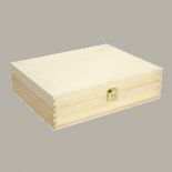 Wooden box for wine