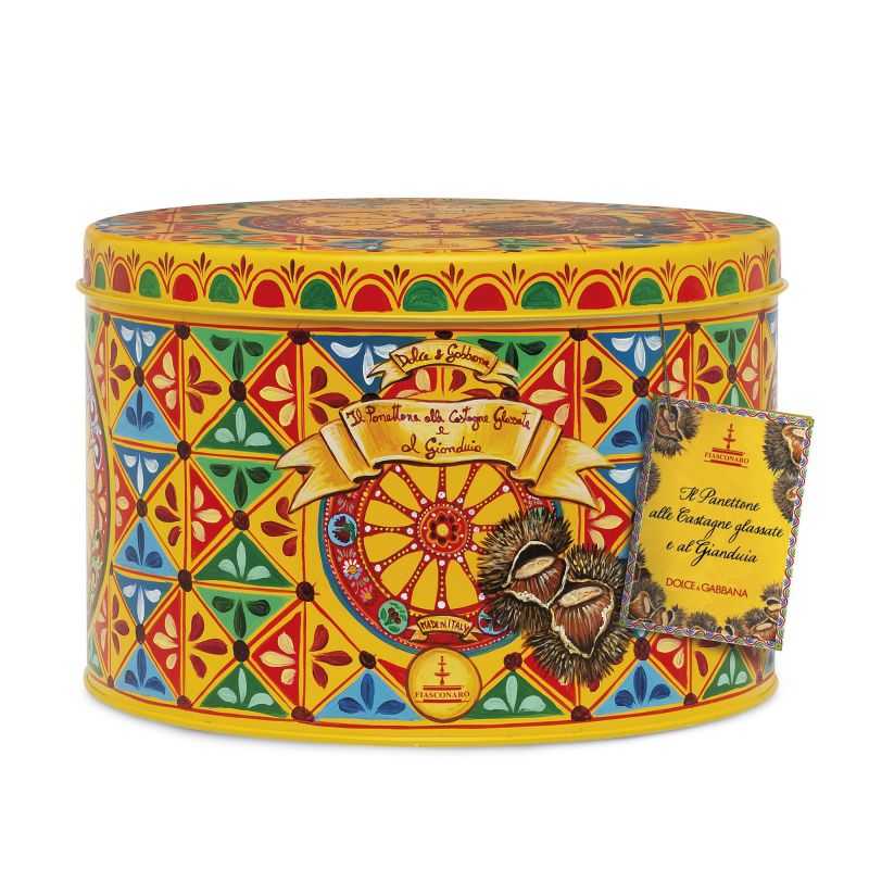 Scatola da collezione Dolce & Gabbana - panettone alle castagne